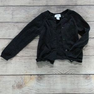 Old Navy 5T Black Cardigan Sweater